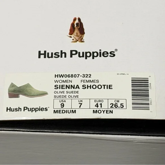 Hush Puppies Olive Boots | Booties Shooties | Size 9 | Olive Suede | Box Inc. - Picture 6 of 8